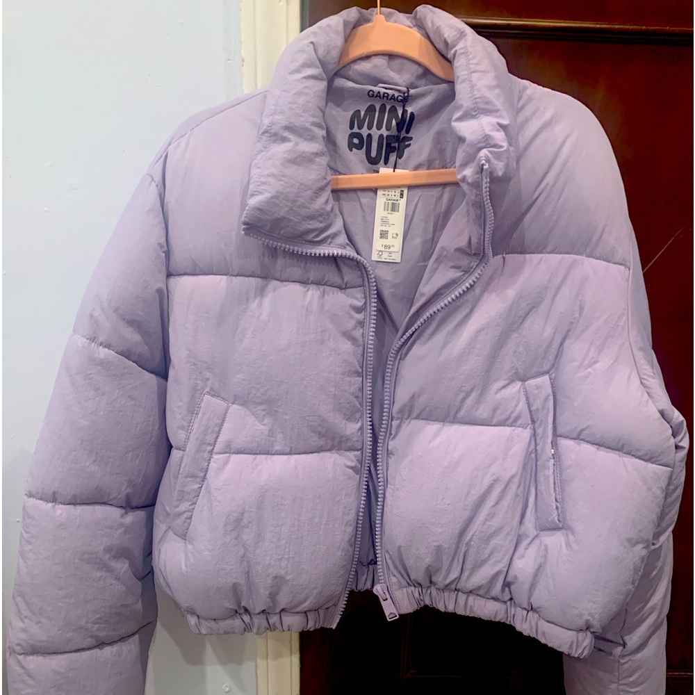 Puffy purple jacket brand new